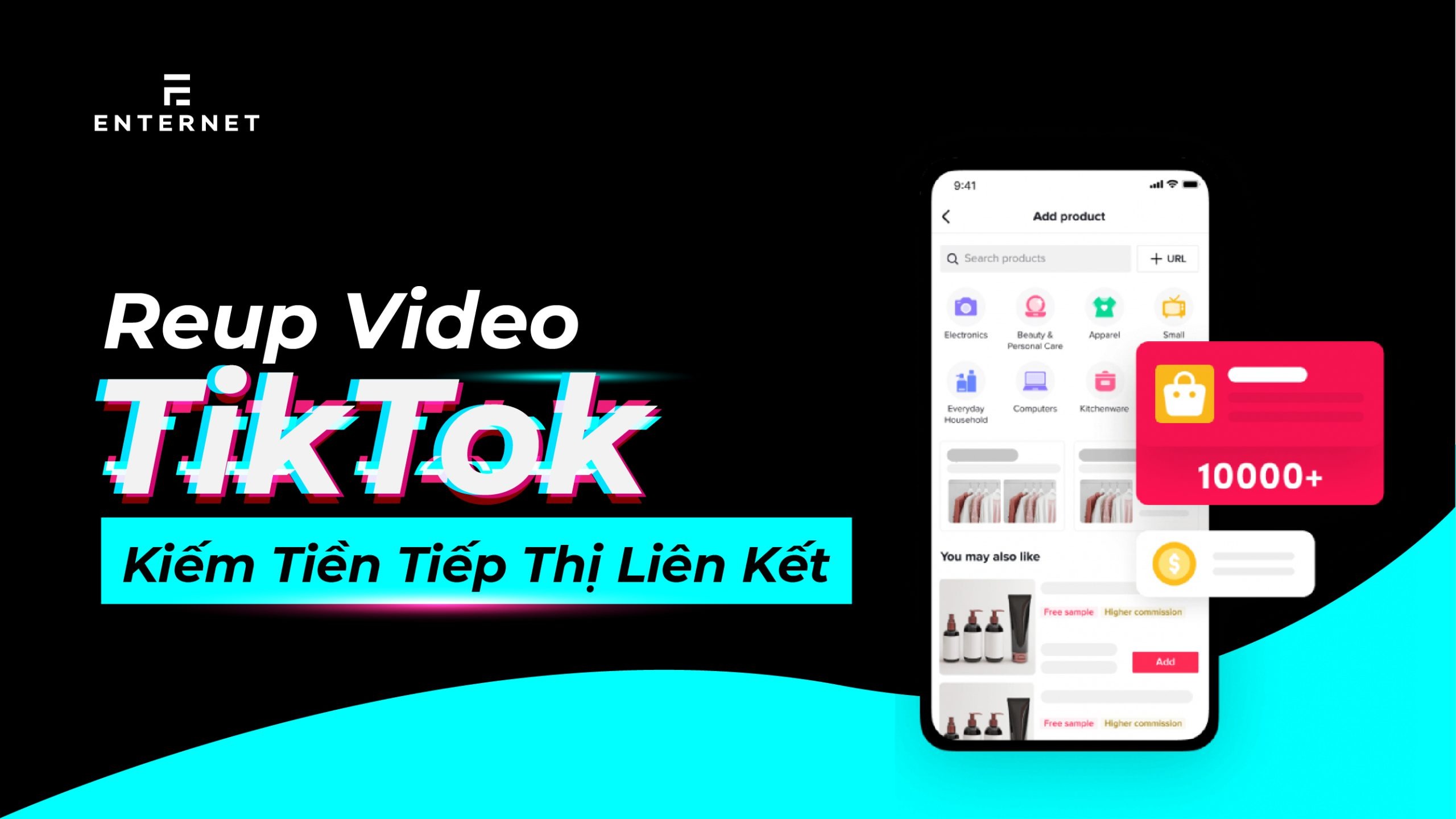 Reup video TikTok