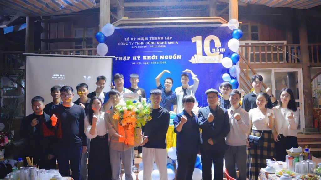 sinh nhật 10 năm MaiATech